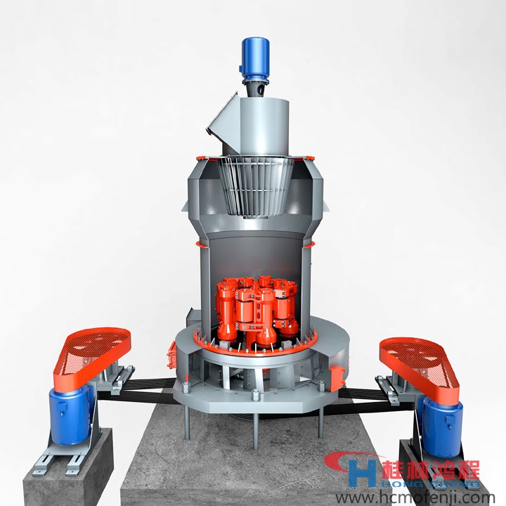 桂林鴻程磨粉機，雷蒙磨粉機升級版， HC1700縱擺磨粉機